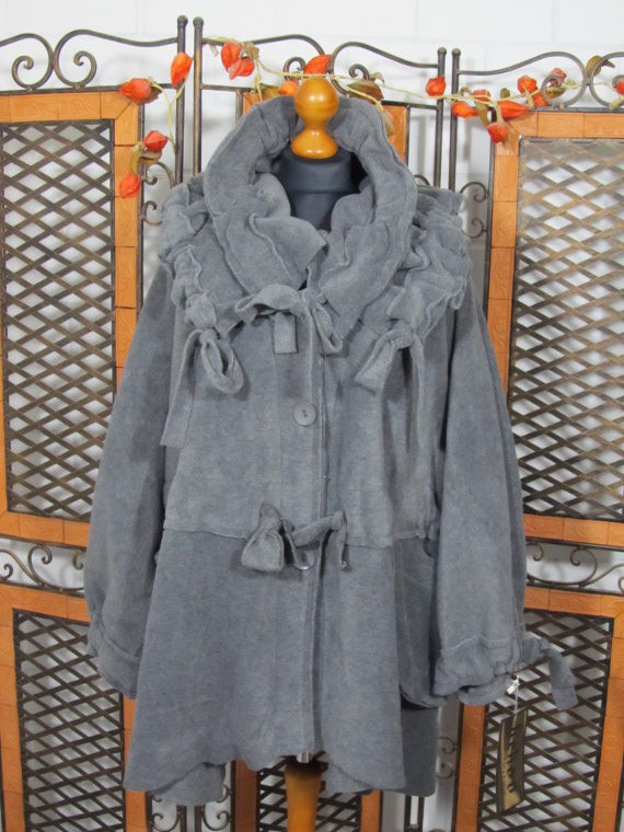 Damen Lang Sweatjacke Oversize Mit Kapuze - Bequemer Sweatmantel Für Herbst & Winter